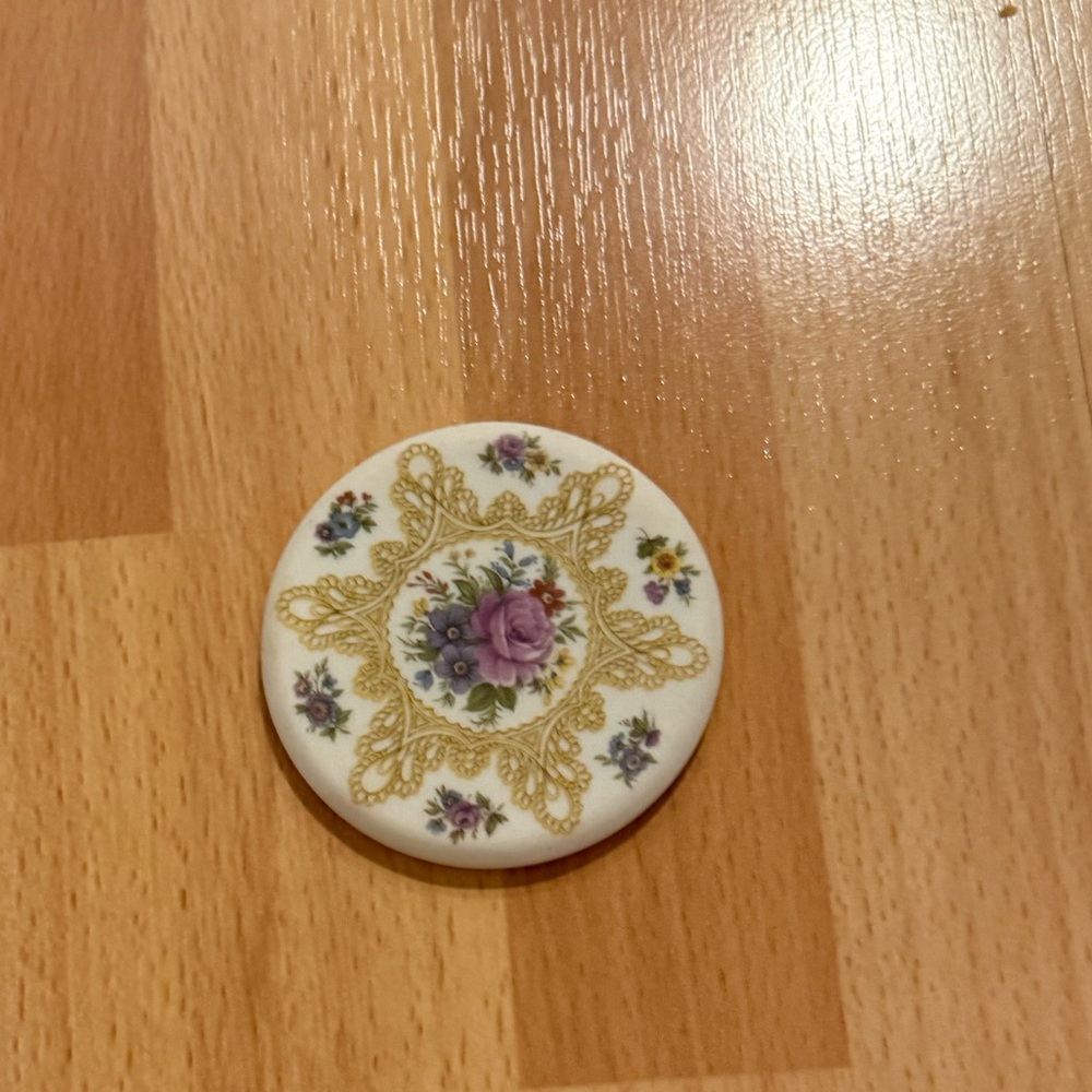 Floral Decorative Porcelain mirror